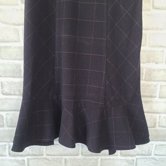 Anthropologie Moulinette Soeurs Dress Office Siren Career Academia Flare Size 6 - Picture 8 of 10